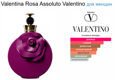 Valentina Rosa Assoluto Valentino 80ml (duty free парфюмерия)