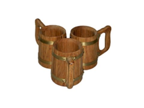 Кружка дубовая 0,5 л