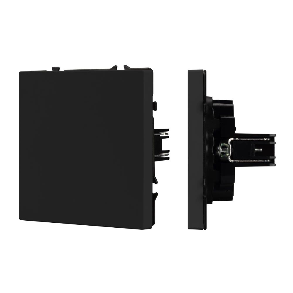 Заглушка поста SCT-NOBE-MGG-SFPL-BK (Arlight, Черный оникс) 061819