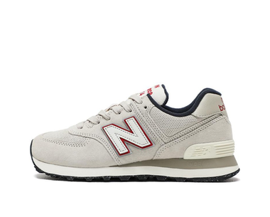 Женские кроссовки New Balance NB 574 'Grey Red Outlined' WL574ER2