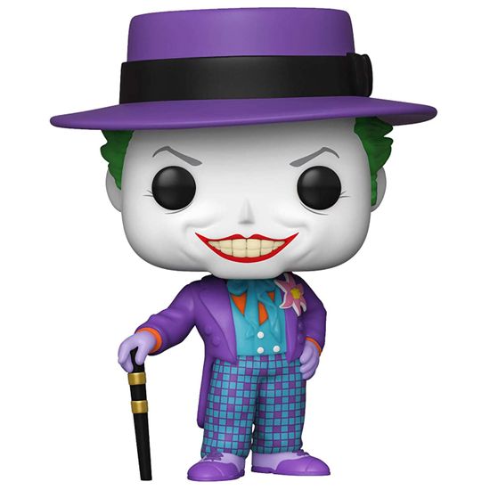 Фигурка Funko POP! Heroes DC Batman 1989 Joker w/Hat (337) 47709 / Фигурка Фанко ПОП! по мотивам вселенной "DC", Джокер