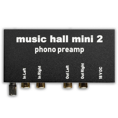 Music Hall Mini 2, фонокорректор MM, черный