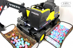 Детский электромобиль RiverToys трактор Volvo Y444YY YELLOW желтый