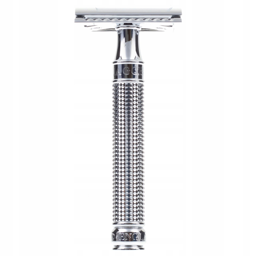Edwin Jagger DE3D14BL Laser Diamond - Станок хром эффект алмаза Т-образный