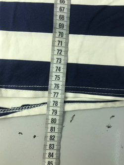 Платье в полоску бело-синее 40 размер