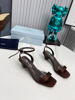 Prada Satin Sandals