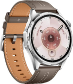 Смарт-часы Huawei Watch GT 6 Atum-B19L,  46мм,  1.47",  коричневый/серебристый
