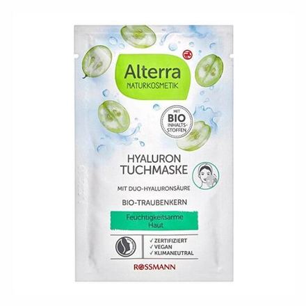 Увлажняющая тканевая маска для лица Hydro Tuchmaske Alterra