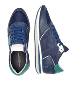 Кожаные кроссовки trpx Philippe Model - темно-синий (TZLU)