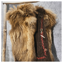 Жилет из меха медведя «Бирюк»