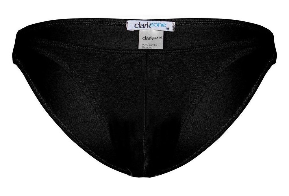 Черные бамбуковые трусы-слипы (Размер: XL) (Цвет: черный)