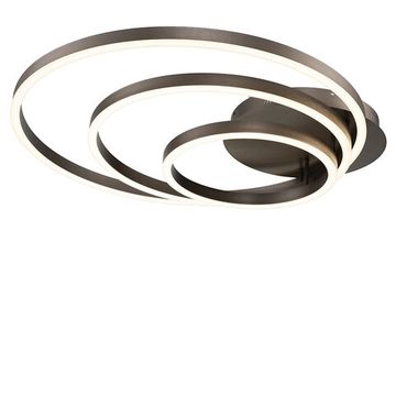 Потолочный светильник с пультом ДУ 100W 3000К-6000К V000006L 14003/3C Brown коричневый Stella Indigo