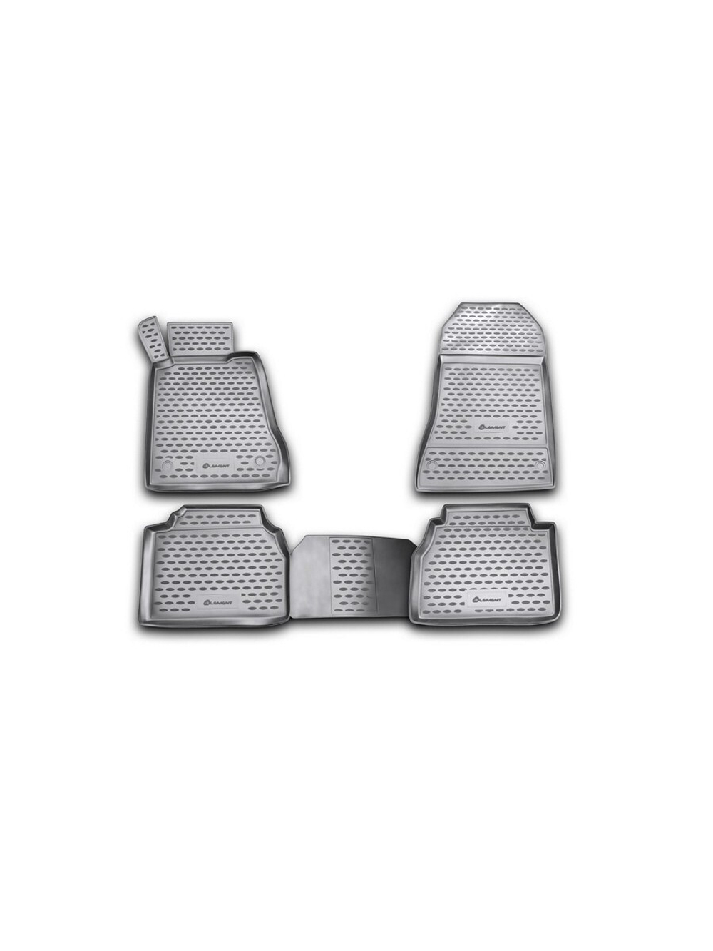Коврики в салон для MERCEDES-BENZ E-class W210 1995-2002, 4 шт. (полиуретан) NLC.34.37.210K