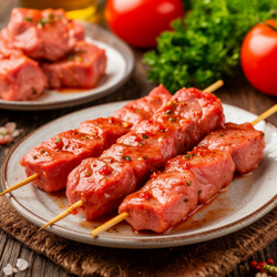 Шашлык из индейки (филе бедра б/кости), 1 кг
