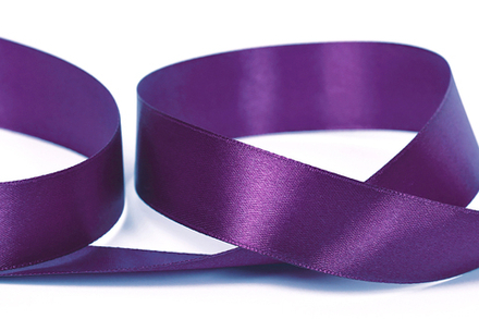 Лента атласная 25 мм "Gamma" №046 лиловый