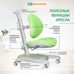 Стул для школьника Ergokids Ortoback