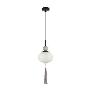 8273/1A NEOCLASSI черный/серый/белый, металл/керамика/стекло Подвес Е14 1*40W 220V GLORIYA