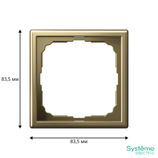 Рамка 1-м ArtGallery зол. SE GAL001601