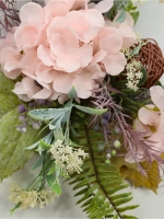 Искусственные цветы на стену в виде арки