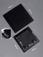 Вентиляционная Решетка РДН 160х160 черная