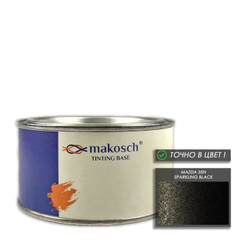 Автоэмаль алкидная makosch / Базовая эмаль Чёрная MAZDA 35N - SPARKLING BLACK 800 мл.