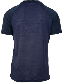 Мужская теннисная футболка K-Swiss Tac Hypercourt T-Shirt Melange 2 - небесный