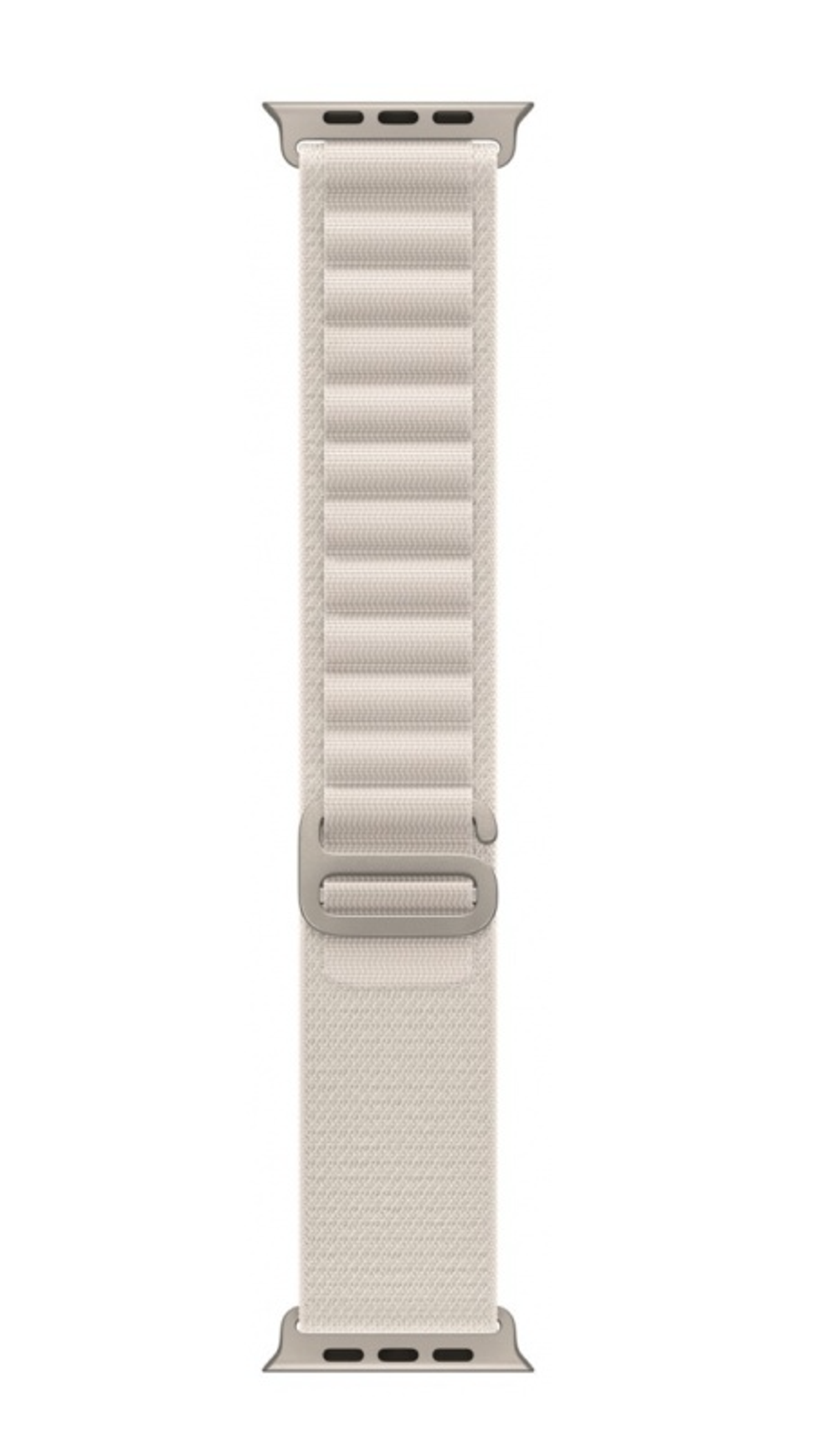 Apple Watch Ultra 49mm Titanium Case with Starlight Alpine Loop