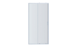 AQ NAA 6121-100 (новый артикул AQ ARI RA 10020CH) Душевая дверь двухэлементная, раздвижная1000x2000 профиль хром, стекло прозрачное