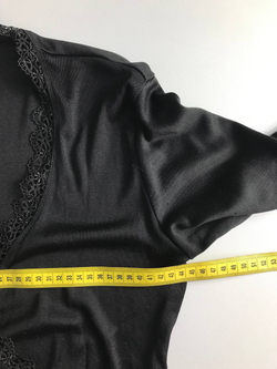 Платье Madeleine шелковое с кружевной отделкой, маркировка 38, визуально 44/46 размер