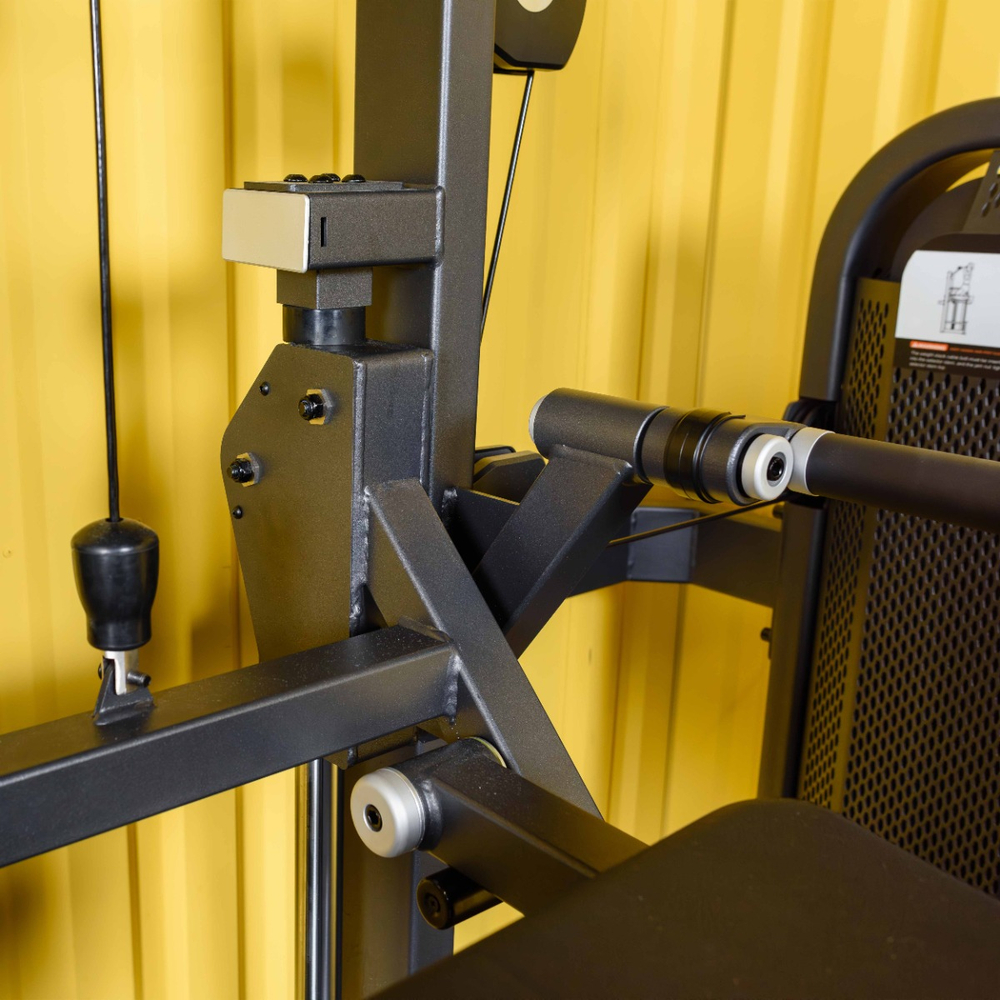 U3009D Турник, брусья с противовесом. Стек 99 кг