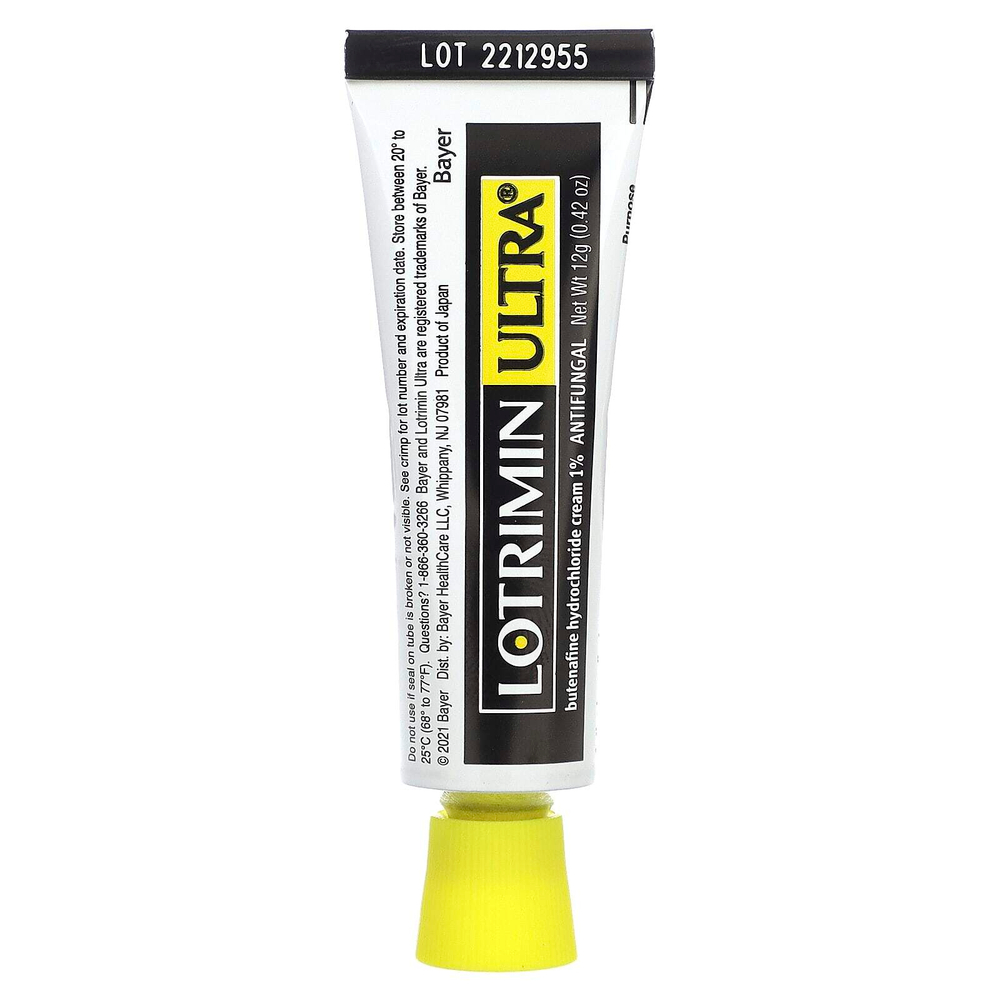 Lotrimin, Ultra, крем от пахового дерматомикоза, 12 г (0,42 унции)