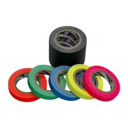 Клейкая лента @TrueGaff - Гаффа тейп 10мм/6м и 50мм/6м - Micro gaffer set