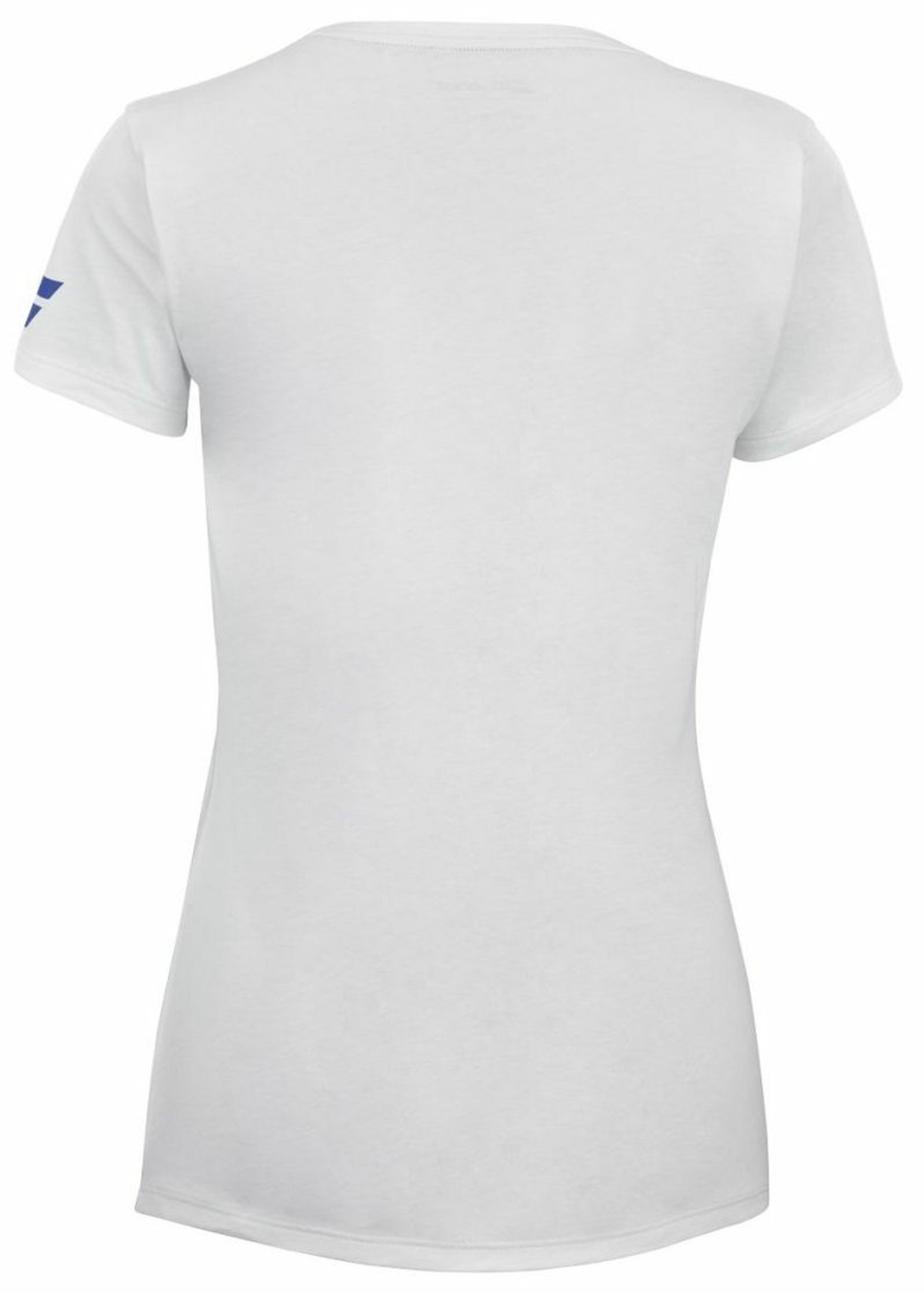 Футболка для девочки теннисная Babolat Exercise Tee Girl - белый