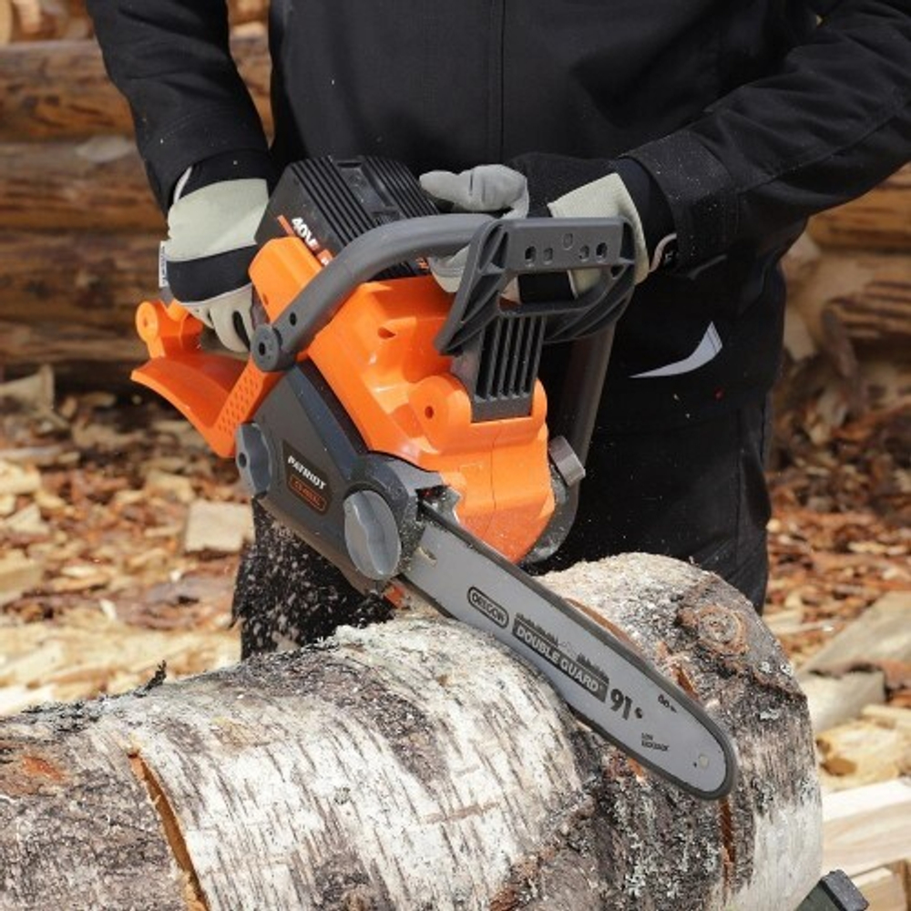 Пила цепная аккумуляторная PATRIOT СS 402XL с бесщеточным двигателем 220201402