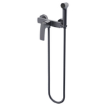 Гигиенический душ Azario Conda со смесителем, керамический картридж, шланг 150 см, графит (AZ-K2511GR)