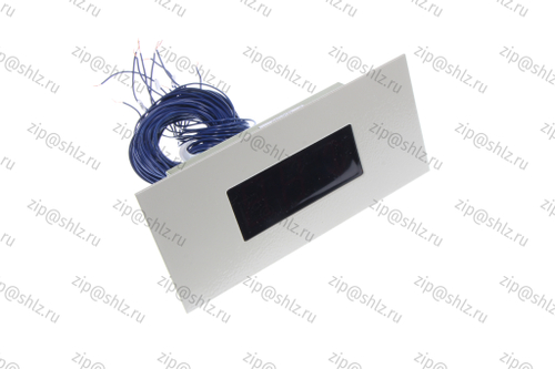 Указатель лифтовый в сборе, красная индикация, крашеный RAL7032, УЛ11К32302ЩУ3, 0502.12.00.800