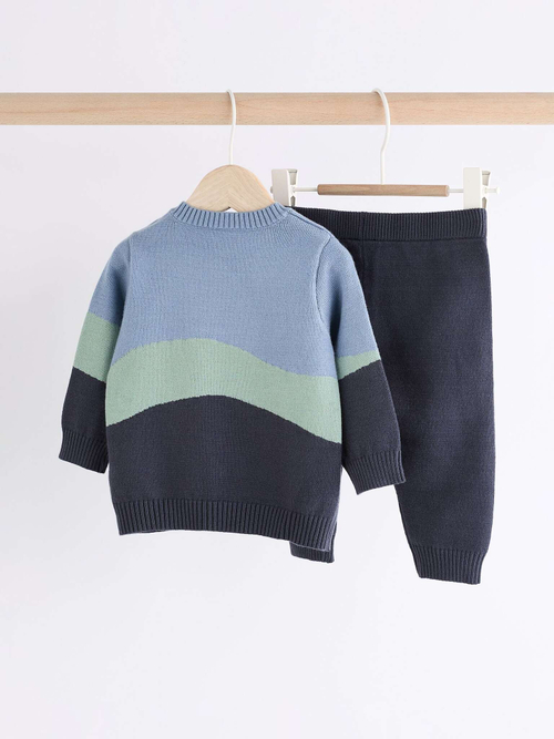 Толстовка и легинсы в комплекте для малышей Next Q96-793, Синий