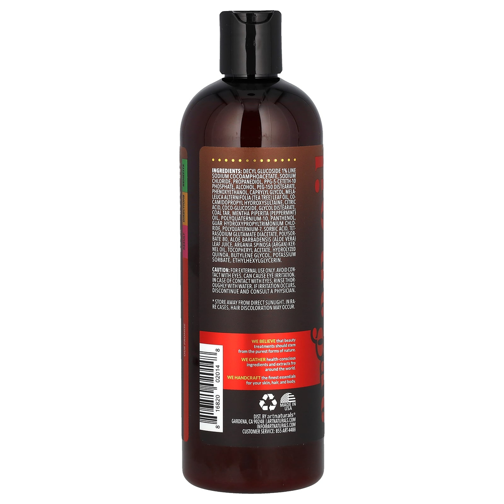artnaturals, Шампунь Scalp 18, формула с коксовым дегтем, 473 мл (16 жидких унций)