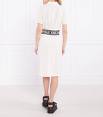 Платье pique Karl Lagerfeld - кремовый(231W1351)