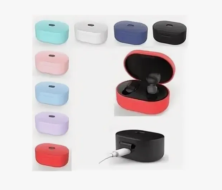 Силиконовый чехол для наушников Xiaomi Redmi AirDods (mix)