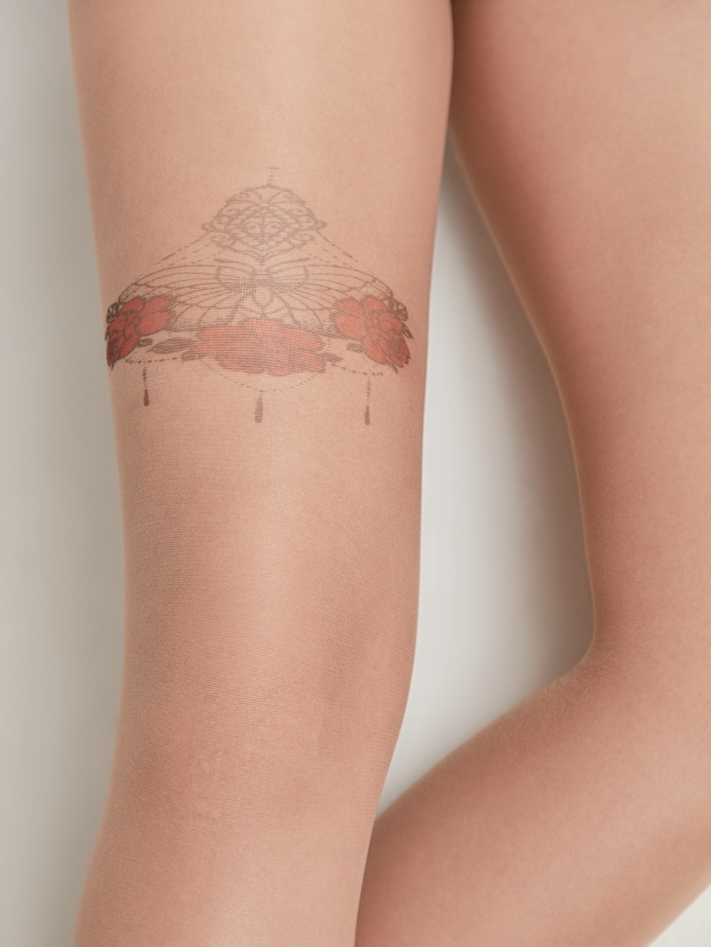 CONTE TATTOO Butterfly Колготки женские с рисунком