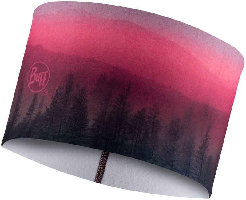 Теплая спортивная повязка на голову Buff Headband Tech Fleece Haera Mauve Фото 1