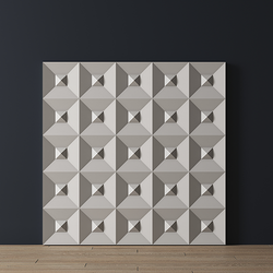 Декоративная панель пенополиуретан, 500x500 мм