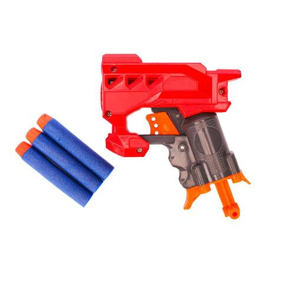 Пистолет с мягк.пулями, коробка 6011