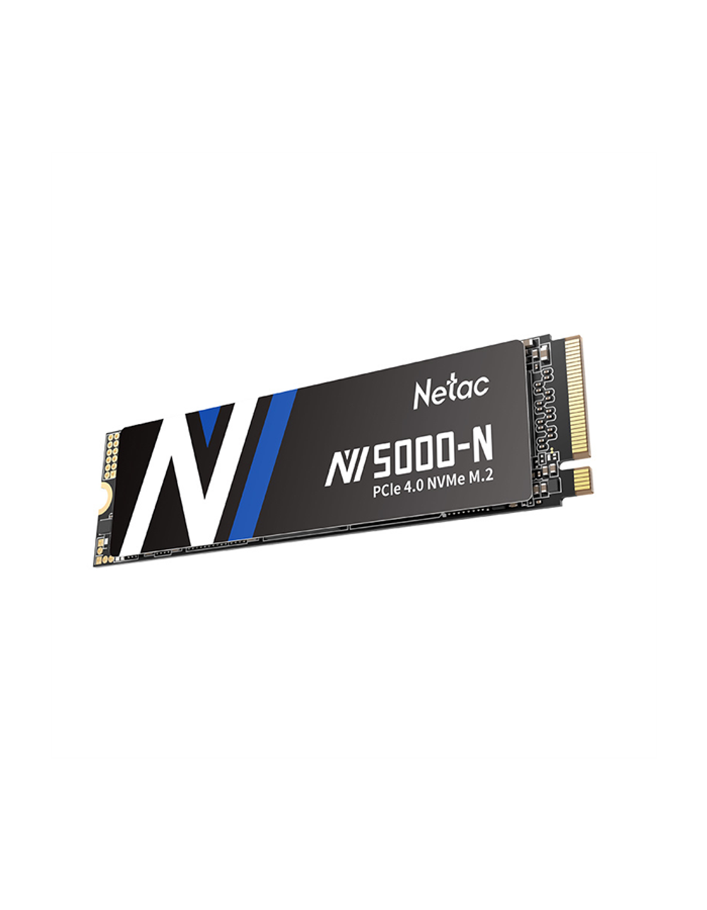 Ssd накопитель Netac SSD NV5000-N 2TB PCIe 4 x4 M.2 2280 NVMe 3D NAND, R/W up to 4800/4400MB/s, IOPS(R4K) 600K/700K, TBW 1280TB, without heat sink, 5y wty