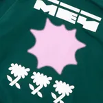 Худи Меч FW23 HD Warm Flower Pine Green