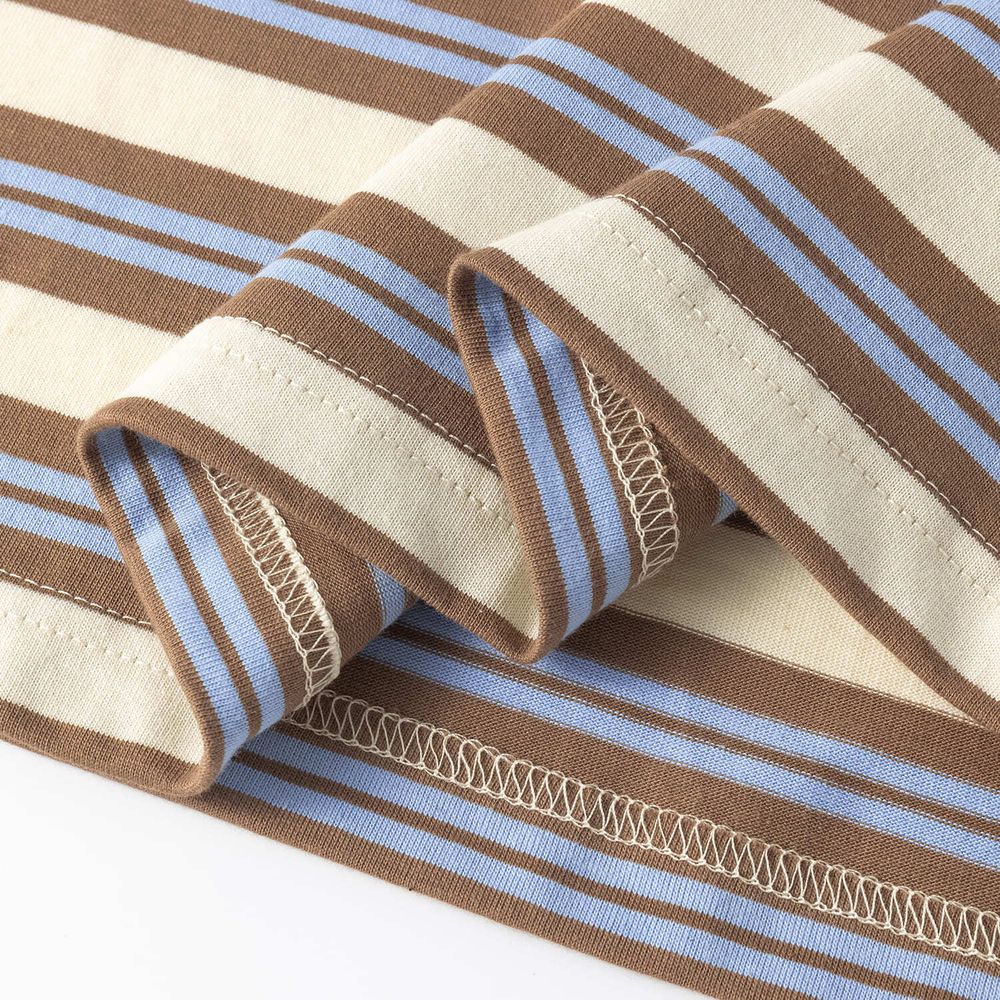 Футболка Ymkashix Nineties песочная / коричневая