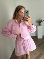 Костюм Candy stripes розовый