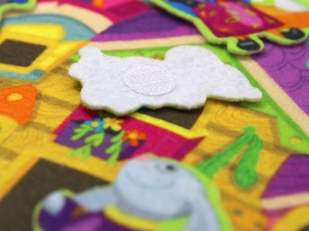 Набор из фетра на липучках Теремок