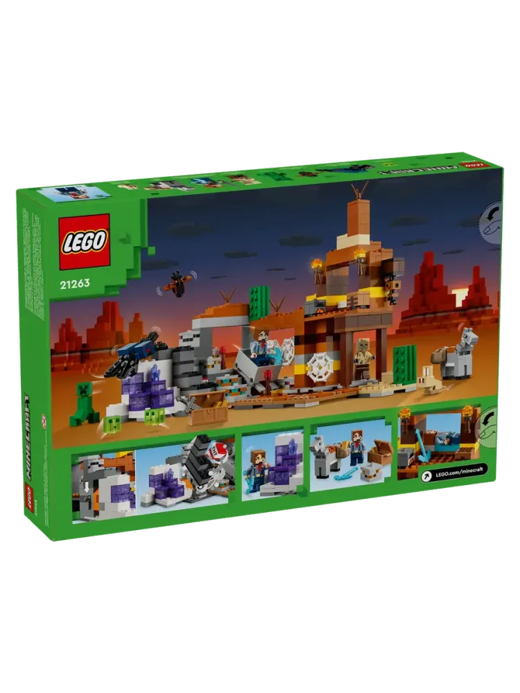 Конструктор Minecraft 21263 Шахта Бесплодных земель